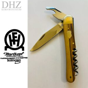 Hartkopf Taschenmesser Solingen 09804027 Olivenholzschale